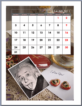 Kalendorius - praktiška dovana Kalėdoms